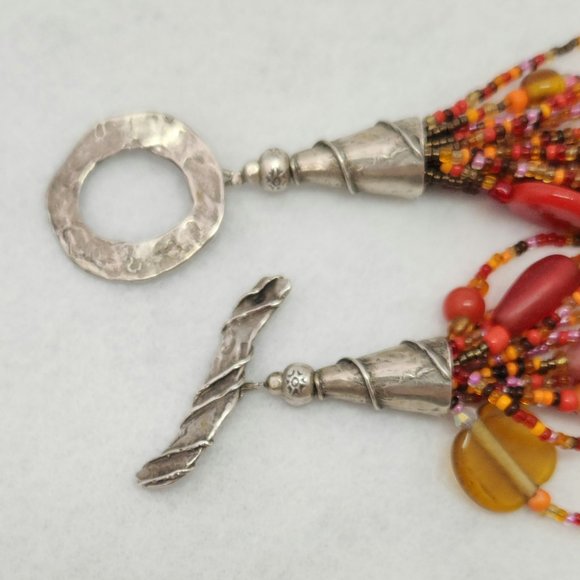 PS Pamela Scott Beaded Necklace #457 - Picture 9 of 15